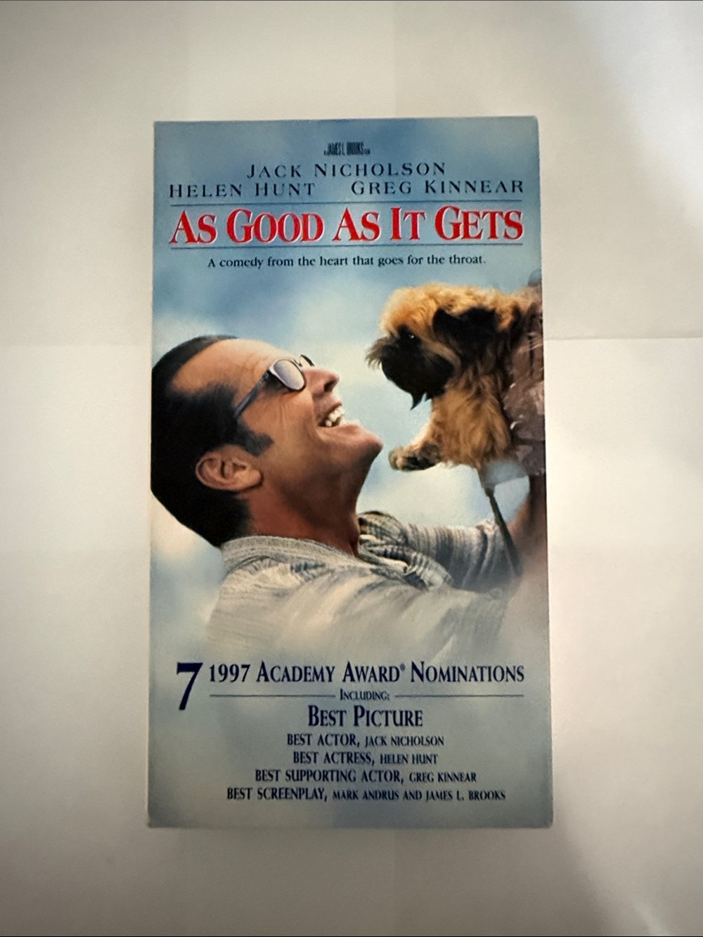 As Good As It Gets VHS